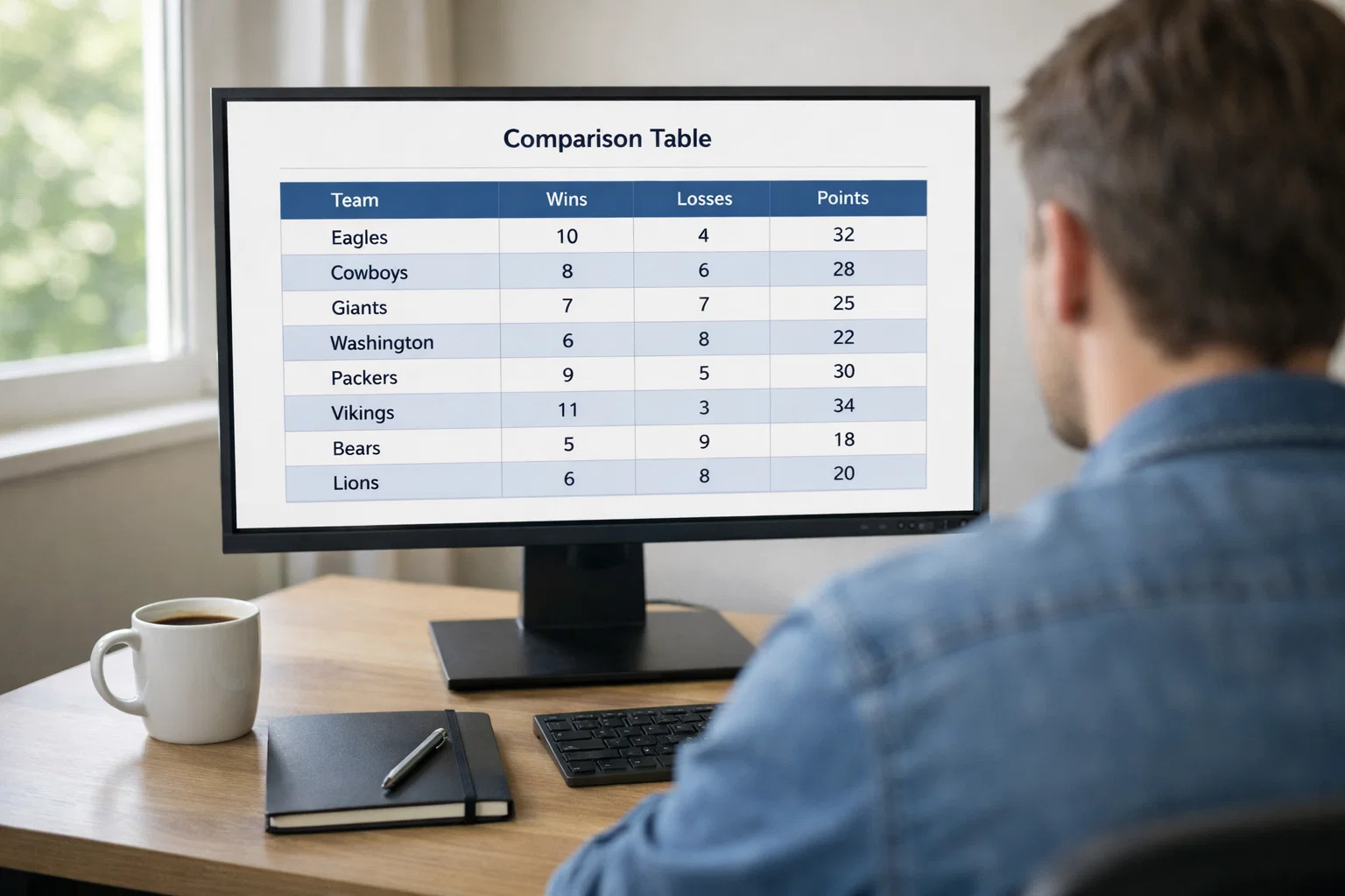Écran d'ordinateur affichant un tableau comparatif de cotes sportives